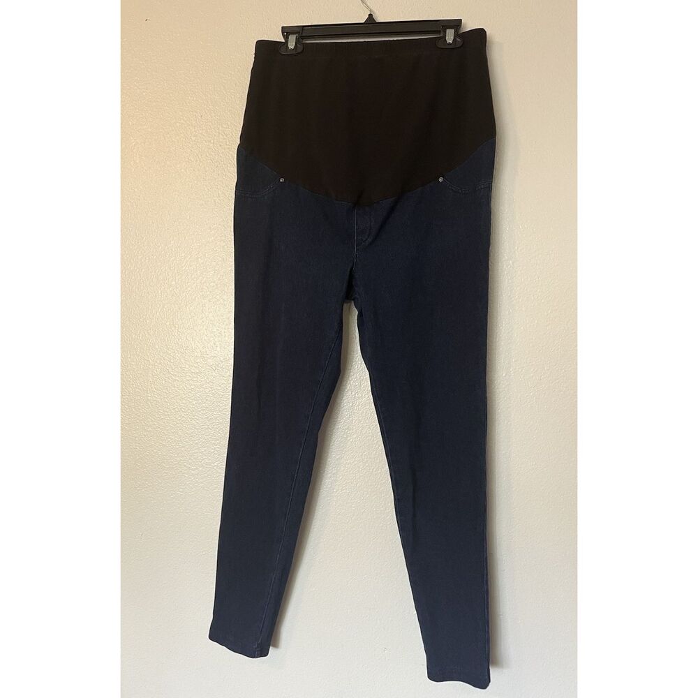 Time And Tru Maternity Skinny Stretch Denim Jeans Blue